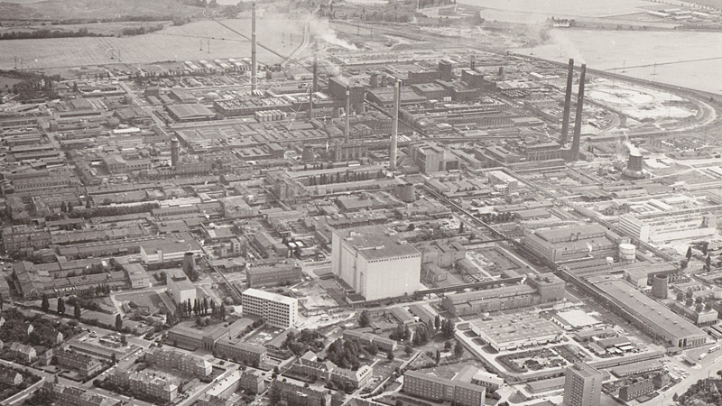 Bitterfeld-Wolfen fotochemisches Kombinat historisch